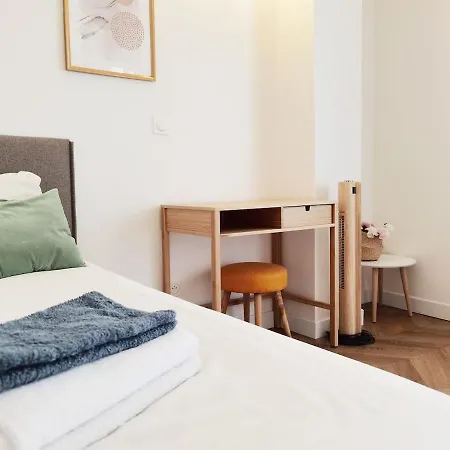 公寓 Haussmann 2br In Le Marais For 6 & 3mns To Metro *