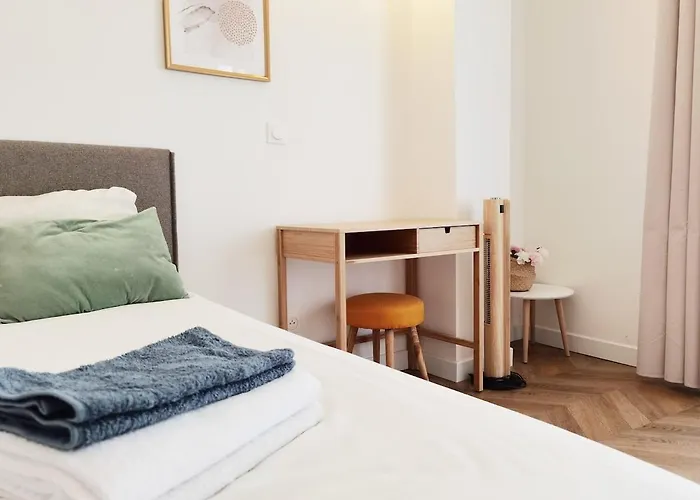 公寓 Haussmann 2br In Le Marais For 6 & 3mns To Metro *