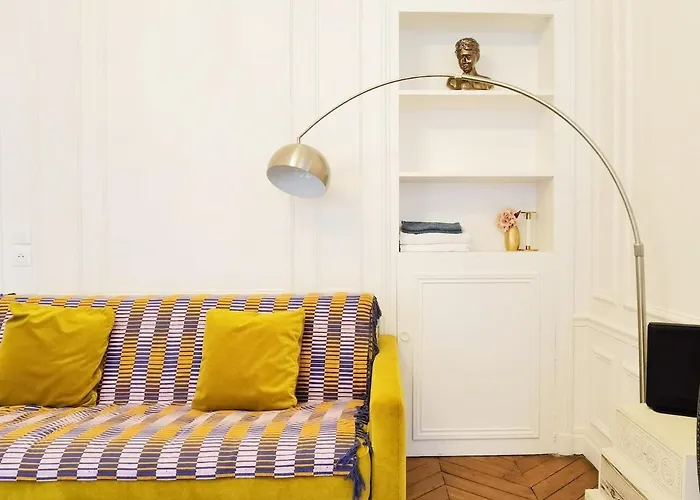 公寓 Haussmann 2br In Le Marais For 6 & 3mns To Metro *