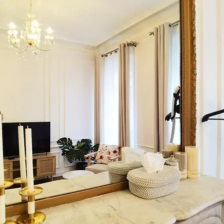 Apartmán Haussmann 2br In Le Marais For 6 & 3mns To Metro Paříž